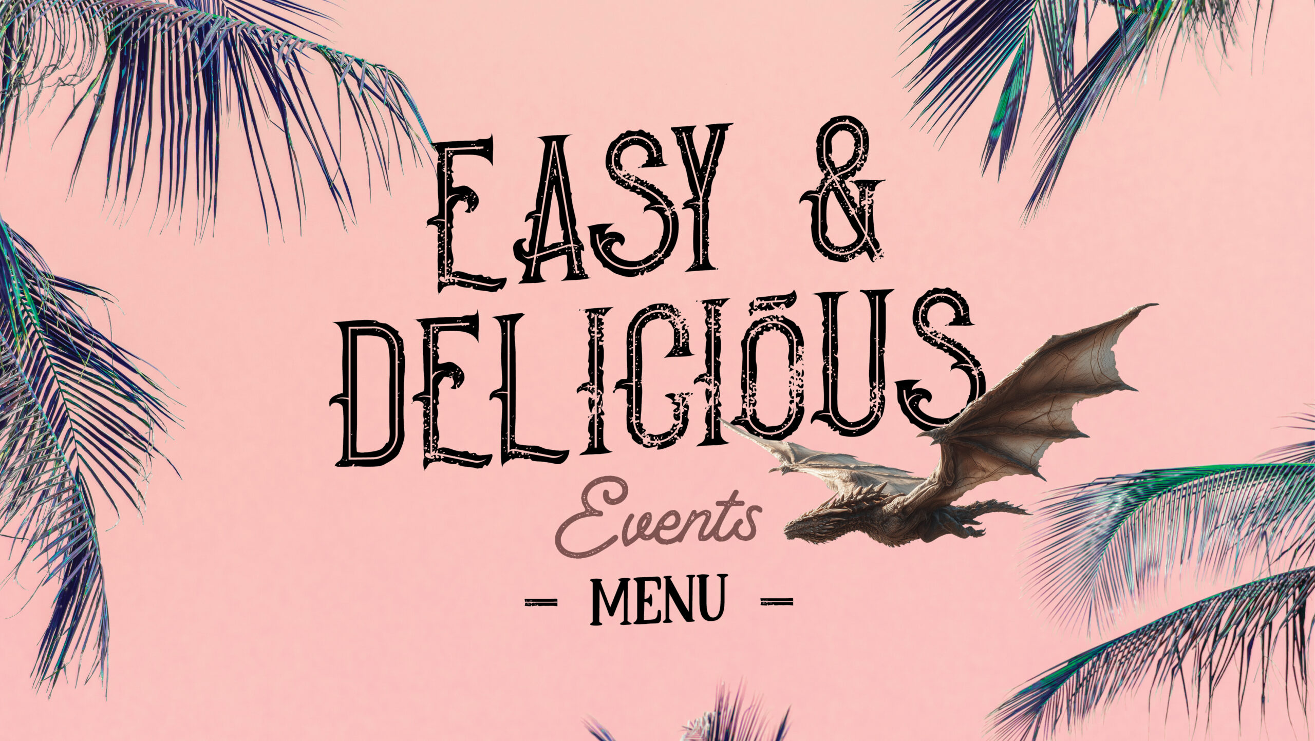 Baby Dragon Bar events menu