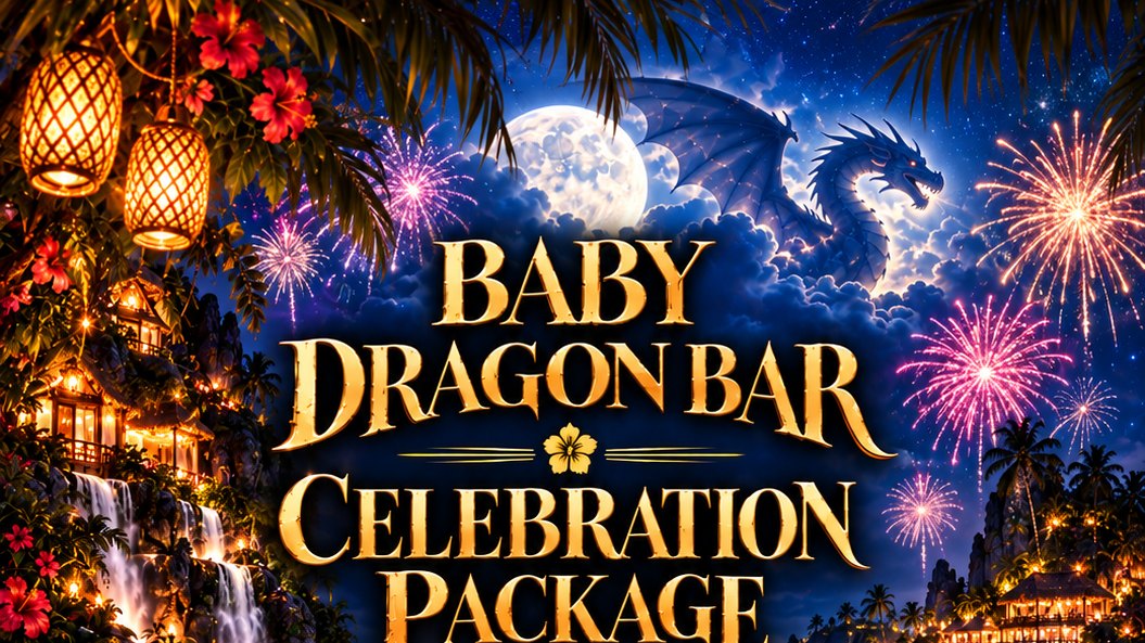 Baby Dragon Bar Celebration Package